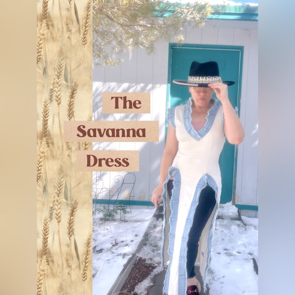 New! The “Savanna” Dress Med Or Large